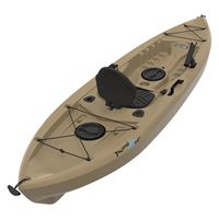 lifetime tamarack angler 100 fishing kayak rod holder Sit-On-Top Kayak, Tan, 120