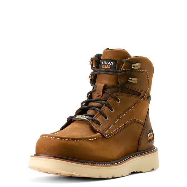 Men's Ariat Rebar Wedge Moc Toe 6