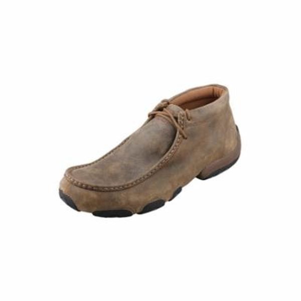 TWISTED X MDM0003 8D Driving Moccasin 8 Bomber Leather Upper Lace