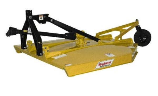 よっちぃ〜　 King Kutter 6 ft Flex Hitch Dome Deck Rotary Kutter with 40 HP